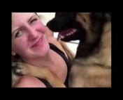 Dog Licking Face