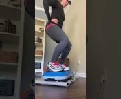 Vibration Plate Fitness With Sandra