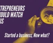 Started a business, now what? Entrepreneurs should watch and read this.nnImagine for a moment that your future self could reach back in time to speak to you.nWould they give you hope and tell you to “Never stop trying for a better tomorrow”?nWould they ask you to stop what you are currently doing, and do a totally different thing?nWould they ask you to start your own business?nnThis is the daily dilemma of an entrepreneur.nSome of the answers to these questions become clearer as you grow as
