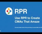 Use RPR to Create CMAs That Amaze - MRED from mred