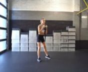 Reverse Lunge to Goblet Squat from squat