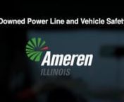 Downed Power Lines & Vehicle Safety from downed