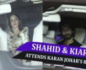 Kiara Advani was spotted at the welcome bash organised by Karan Johar for Katy Perry. The actress looked stunning in a pantsuit. Her Kabir Singh co-actor, Shahid Kapoor was also spotted at the event with his wife. Jaqueline fernandez arrived looking stunning in a shiny dress while Arjun Kapoor opted for a more casual look. Sonakshi Sinha, Shanaya Kapoor, Aditi Rao Hyadri, Amrita Arora and Kunal Kemmu also made an appearance lookng stunning as they arrived.