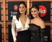 Kareena Kapoor Khan stuns in a monochrome outfit; Alia Bhatt looks gorgeous in a black off-shoulder jumpsuit at MAMI 2019