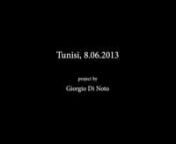 Tunisi 8.06.2013 is the first chapter of a visual research on the production, diffusion and sharing of images in the countries where the Arab Revolt took place. The project was conceived as a research on the possibility of using photography as a mean of expression and as a subject matter at the same time. nUsing the backlight of mobile phones and smartphones’ screens, I’ve projected on the photographic paper the pictures taken and saved by the people who lived and documented those events. Th