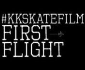 5 days, 3 skateboardersMidas, Principle Footwear#KKskatefilm: First Flight.nnBefore production took place, Groundhouse received generous production equipment support by Spaceboys Studios in order to cater to the film&#39;s requirements. Aaron Tan of Spaceboys Studios joined the film team for the first half of the trip to operate one of the cameras.nnAlong the way, Groundhouse engaged with Pestle &amp; Mortar Clothing&#39;s interest in supporting the project by sponsoring the film team&#39;s travel expen