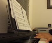 This is a clip of me learning the next 30 seconds of a cover of B.A.P&#39;s Coffee Shop on piano (credit to jgbm829).