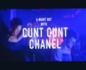 Tonight we follow Markus Nikolaus of “CUNT CUNT CHANEL” as he teams up with Louis Futon of “YOUNG NECK” and “BALLET SCHOOL” for a gig in the heart of Kreuzberg.. www.anightoutwith.comnnDirector: Justin LafrenierenDirector of Photography: Lukasz Majkannjustin.lafreniere@gmail.comnlukasz-majka@web.de