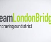 We were commissioned to produce a film for Team London Bridge. The brief was to highlight the area and to explain some of the BID&#39;s key activities.nnWe shot entirely on Canon 550D&#39;s (Rebel T2i). We used a selection of lenses, Canon 70-200 f2.8 IS, EF-S 15-85 IS, EF-S 18-55 IS (cheap kit lens) EF 50 f1.4 and Nikon 50 f1.4 Fotodiox pro adaptor, Zacuto Z-Finder. For power we used the Canon battery grip filled with rechargeable AA&#39;s. Support - Manfrotto monopod, Libec tripod, Glidetrack slider, Proa