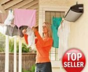 Want a Hills Extenda 6 Clothesline? Call 1300 798 779, or visit online at http://www.youtube.com/watch?v=9eUKQ2uUysgnnBiggest Retractable from Hills With Effortless TensioningnIf you have the need for lots of drying space &amp; and need a clothesline that can be retracted when not required, then this unit is the top of the line that ticks all the boxes.nnWhy this product is a top seller!nnLots of line space nEasily retractes away out of sitenSuper smooth action makes operation a breezenPerfect f