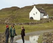 Hanna Tuulikki, Nerea Bello &amp; Lucy Duncombe improvising with fragments of Tuulikki&#39;s Away with the Birds on Sanday Bridge on Canna (Small Isles, Scotland).nnShot &amp; edited by Daniel Warren.nSound by Geoff Sample.nProduced by Suzy Glass.nnHanna Tuulikki’s Air falbh leis na h-eòin is a body of work exploring the mimesis of birds in Gaelic song. In 2014 it becomes a sited performance and installation, made for the Isle of Canna. It’s created by an inter-disciplinary team of visual artis