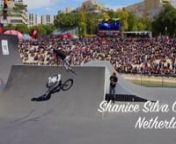 FISE WORLD 2013, girls BMX park edit, Montpellier, France, has clips of the first ever flair in girls competition, tail whip on a quarter, and many more female firsts.