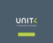 Unit4 - ERP Support Your Way from erp