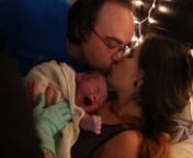 This mom and dad welcomed their son at home.This is their story....