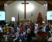Children&#39;s Christmas Program Sunday.First United Brethren in Christ, Findlay, Ohio.Christmas Program directed by Polly Dunten.Songleader was Shaun Blevins.Special Music by Krista Price and Vicky Klay.