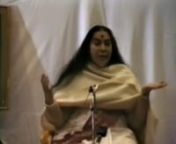Archive video: H.H.Shri Mataji Nirmala Devi speaking at a Sahaja Yoga public program at the Ramada Inn, Houston, Texas, USA. (1983-0921)