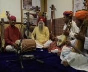 Practice II with Ustad Lakha Khan Manganiar (Sindhi Sarangi), Ghewar Khan (Kamaicha) and Feroze Khan (Dhol). nnBhai Baldeep Singh sings a rare Dhurpad in a unique version of Raga Desi Todi as sung and taught by the legendary Ustad, Sangeet Samund Bhai Batan Singh of village Mehli, erstwhile principality of Kapurthala. This composition was taught to him in 1995 by his luthier mentor, Gyani Harbhajan Singh of village Dandian, Hoshiarpur, who was the youngest student of the legendary maestro. nThis