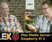 Stream all your movies, home videos, television shows and music to all your devices with Plex Media Server. We&#39;ll show you how to install it on a Raspberry Pi 3 micro computer, giving you a powerful little Plex Media Server for a fraction of the price of a similarly-spec&#39;d dedicated system.
