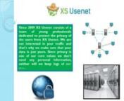 XS Usenet is one of the best Usenet Server provider serving in the Nederland and Belgium. We offer the most Usenet Newsgroup Servers at the best price.