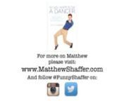 Matthew Shaffer’s more than twenty years as a performer, choreographer, director, Broadway collaborator, writer, and producer has allowed him opportunities to work with celebrities like Megan Mullally, Ben Stiller, and the elite competition team of Dance Moms. So You Want to Be a Dancer is the ultimate book for anyone who has to fight the urge to sashay down grocery store aisles or school hallways. Shaffer discusses everything from how to break into the industry to practical advice—from how