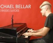 Michael Bellar stopped by the Vintage Vibe studio to lay down a couple tunes on a beautiful 1980 Rhodes Suitcase piano with all new pickups and tines!nnVisit our Official websitenhttp://www.vintagevibe.comnnCheck out Michaels musicnhttp://www.michaelbellar.com