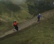This is a short clip from a Swiss GermanTV program about Chrigel Maurer. In this episode Maurer dares a takeoff in extremely windy conditions and show his unbelievable skills with strong conditions.nHere is the link to all the episodes (it is still not finish there will be 7 episodes) : http://www.srf.ch/sendungen/dertraumvomfliegen