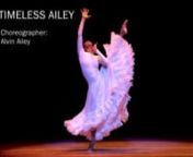 The Timeless Ailey program brings new vitality to over a dozen treasures from Mr. Ailey&#39;s wonderfully rich body of work, including seldom-seen gems and perennial favorites.nnACT ONEn