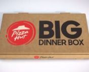 The holiday season is a great time of year – and sharing pizza with family &amp; friends makes it even better.The Pizza Hut Big Dinner Box is the perfect celebratory meal, as seen in this national broadcast spot produced for Hypegirl Creative.nnClient: Pizza HutnAgency: Hypegirl CreativenExecutive Producer: Jane DavisnProducer: Mandy MushlinnDirector: Ryan BurynDP: Sean FunciknProject Coordinator: Rachael RobertsnEdit: Ryan BurynVFX: Sky GoodmannColor: Kurt SimpsonnSound: Mike Radentz