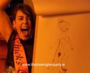 Hen Party fun with Draw a Naked Guy in Galway. If you are looking for a hen party idea, life drawing hen party is great fun and you actually learn how to draw a little.
