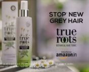 Can Radhika Apte deal with her first grey hair without hiding it? Find out in the video.n.n.n.nIntroducing True Roots, a revolutionary botanical hair tonic made with 100% natural actives.nnGrey hair is caused by decreased melanin levels.nTrue Roots delays&# grey hair by increasing melanin at the hair roots. nStart today for no new greys in 90 days*.nn*&# For details refer to www.truerootslab.com