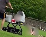 Shock video of couple's broad daylight sex session in Oxfordshire park as stunned parents with pushchairs look on from daylight park sex