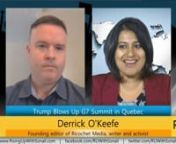 GUEST: Derrick O&#39;Keefe, Founding editor of Ricochet Media, writer and activist based in Vancouver, BC. He just announced his candidacy for the Vancouver City Council.nnBACKGROUND: The annual G7 Summit took place in Quebec, Canada this year, and things went about as badly as expected. Ahead of the summit, US President Donald Trump announced a trade war with Europe and NAFTA allies that confounded even his own staff and party.n nFacing angry words from the ordinarily mild-mannered Canadian Prime M