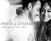 Sunnia &amp; Zeshan-October 27-29th, 2017nwww.siounis.comnnVenues:nwww.buffetmarina.comnwww.lemontblancbanquets.cannPhotography:nwww.madiphotography.com