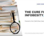 The Cure for Infobesity Webinar w_IUU Nov2018 from iuu