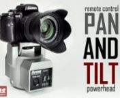 Available now at www.cameragrip.comnnCreate smooth panning and tilting shots with the Hague Motorised Camera Powerhead which is idea for both filming and photography.nnThe Hague PH Pan &amp; Tilt Power Head is ideal for still cameras and all handheld camcorders up to 2.7kg in weight. This electronic motorized Pan &amp; Tilt Power Head is suitable for both still photography and filming.nnThe Power Head may be fastened to any tripod or to any mounting device having a standard ¼