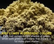 What is marijuana kief and how do you make it?Marijuana kief is great for making products, read this https://cannabis.net/blog/strains/what-is-kief