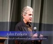According to Perkins, he began writing Confessions of an Economic Hit Man in the 1980s, but