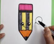 رسم قلم رصاص كيوت رسم كيوتات رسم أطفال سهل تعليم الرسم للاطفال from كيوت