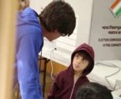 SRK teaches little son AbRam how to cast vote for 2019 elections; shows him the difference between ‘boating and voting’. King Khan had an adorable companion accompanying him and his wife Gauri Khan for casting their vote from Mumbai North Central constituency last year. It was their youngest son AbRam dressed in a maroon jacket, walking in swag chewing his gum and his little feet equipped with two different-coloured shoes.