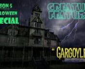 A has-been rock star hosts horror films in his haunted mansion. Halloween special and season 5 premiere. Movie: 1972’s GargoylesnnEpisode 05-202Airdate: 10–31-2020
