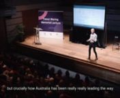 Highlights from the inaugural Trevor Waring Memorial Lecture 2018 featuring international suicide prevention expert, Professor Rory O&#39;Connor.