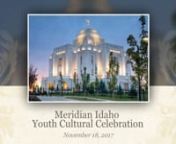 TEN photographers, FOUR drone operators, video crew, video editors, music, over a hundred hours of coverage......well, you get the idea. nOH! And let&#39;s not forget the 6000 youth from the Meridian Idaho Temple District.nIt took a village to make this video that was shown as a prelude to the Meridian Idaho Temple Youth Cultural Celebration. nnSlideshow by Jen Alvi. nBe Strong Video by Curtis Laser. nnA HUGE thank you to everyone involved.nPhotographers: nBecky KlotthornFabiana HuffakernJessica B