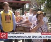 Reportaje sobre Enrique Moreno Laval ss.cc. Fuente: TVN,