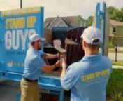 When your wife is unsatisfied with your junk, that is all the junk you have laying around the house! Call Stand Up Guys and they will haul it all away hassle free. nnThis was a fun low-budget commercial The Production Distillery completed for the