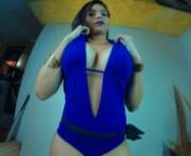 A Modelo Renata Morais Durante sua Sessao de Fotos com a NRMG Mostrou Toda Sua Beleza e Sensualidade nesse Body Azul e Seu Corpão Definido nn