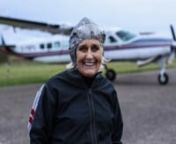 At 82, Dylis holds the world record for being the oldest female skydiver in the world. nnFull of confidence and liberated by her passion Dylis talks us through her mindset before each dive. She confides that her only worry when it comes to skydiving is refusing to get out of the car at the drop zone because she knows that if she backed out of a dive she would regret it. In her opinion “the ecstasy is far more than the fear”.nnDylis describes skydiving as “better than having sex”. Along w