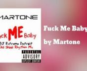 Wickedly sexy. A dancers dream, Pop Star Martone gave fans a sneak peek of this daring yet, hot deep house dance tune. Martone recently said about the song -