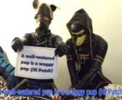 Scout (@scoutpupp) and pixel (@puppixel) have a puplic safety announcement for all you rubber puppies out there!