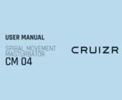 The CRUIZR CM 04 Rotating Masturbator is a discrete penis stimulator that features a rotating, spiraling motion with 3 speeds and options for left or right rotation. nnnSimply twist the cap off the top and discover the soft, flexible vaginal opening, featuring a studded and ribbed interior to enhance lifelike stimulation.nGet yours here: https://adultluxe.com/products/cruizr-rotating-masturbator