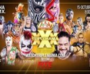 Lucha Libre Worldwide AAA&#39;s biggest event of the year. This October 15th. Exclusively on FITE TV.